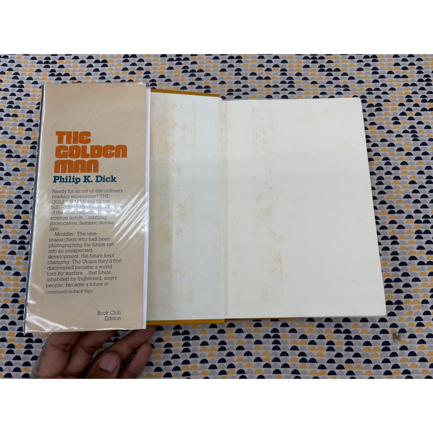 The Golden Man - Philip K. Dick - Vintage Hardcover - Berkley Book Club Edition