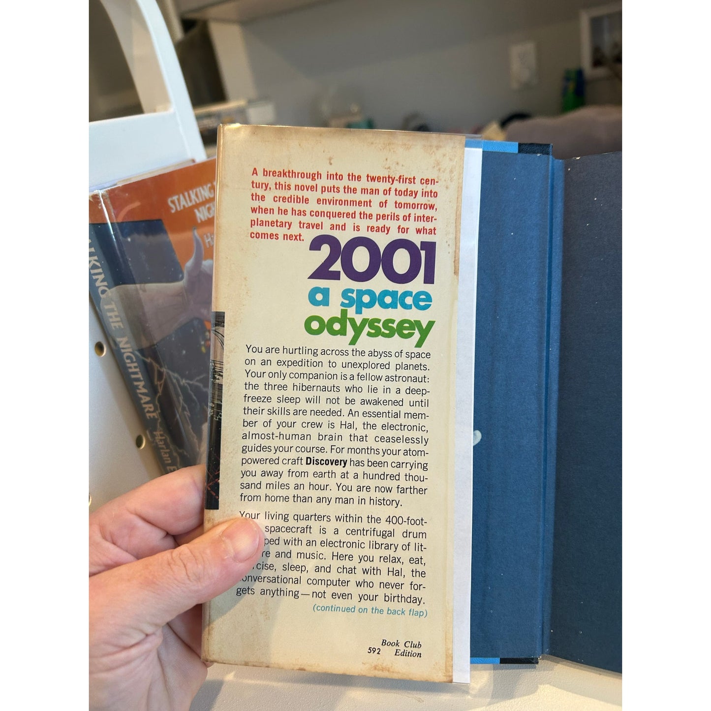 2001 a Space Odyssey - Arthur C. Clarke - Hardcover - NAL Club Edition
