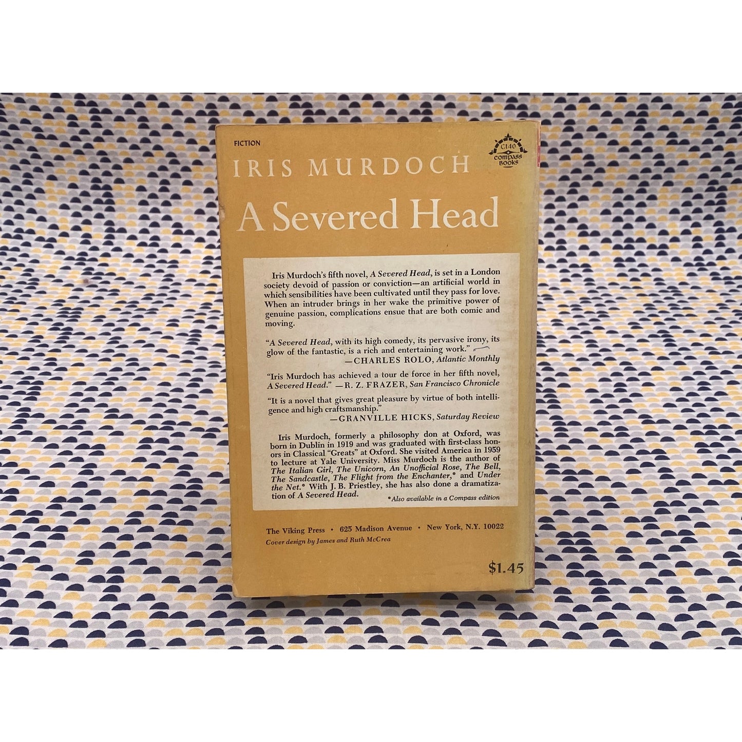 A Severed Head - Iris Murdoch - Viking Press - Paperback