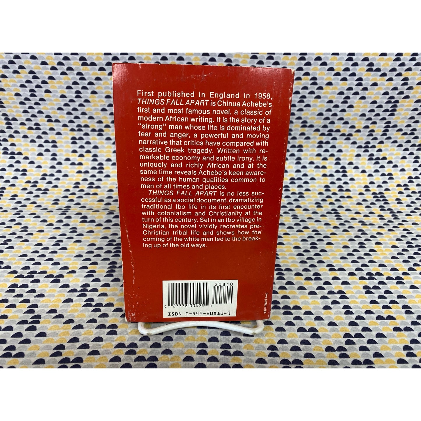 Things Fall Apart - Chinua Achebe - Vintage Paperback - Fawcett Crest Books