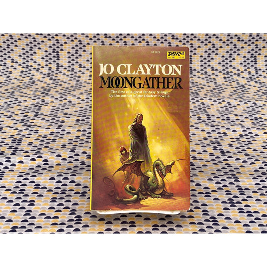Moongather - Jo Clayton - Vintage Paperback Book - Daw Edition