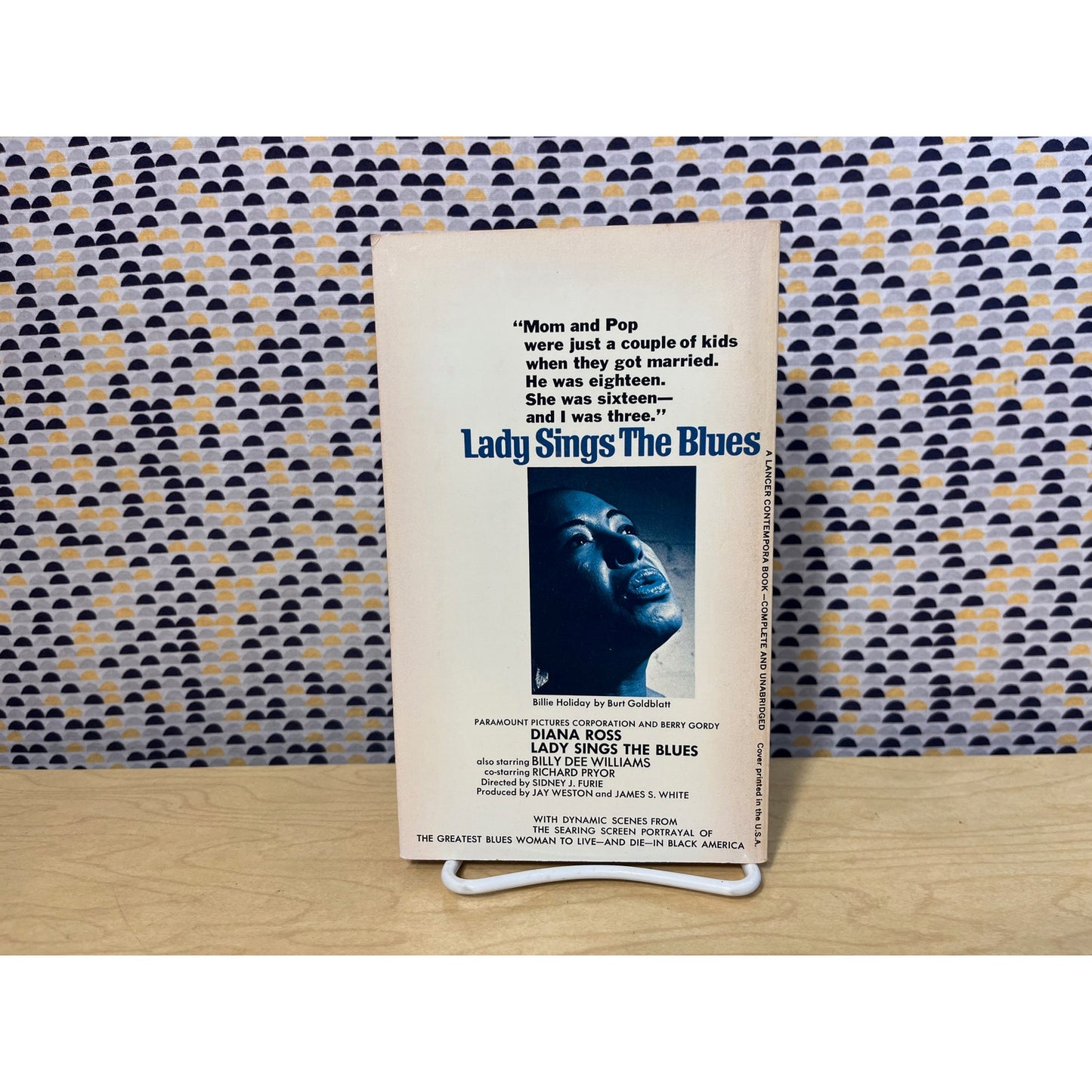 Lady Sings the Blues - Billie Holiday with William Duffy -  Lancer Edition
