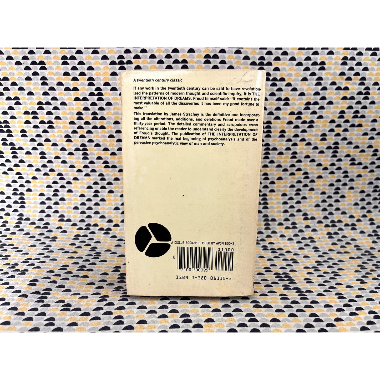 The Interpretation of Dreams - Sigmund Freud - Vintage Paperback Book - Avon