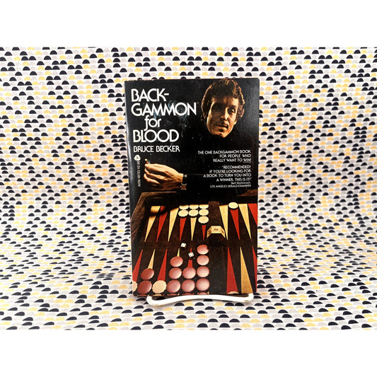 Backgammon for Blood - Bruce Becker - Avon Books - Paperback