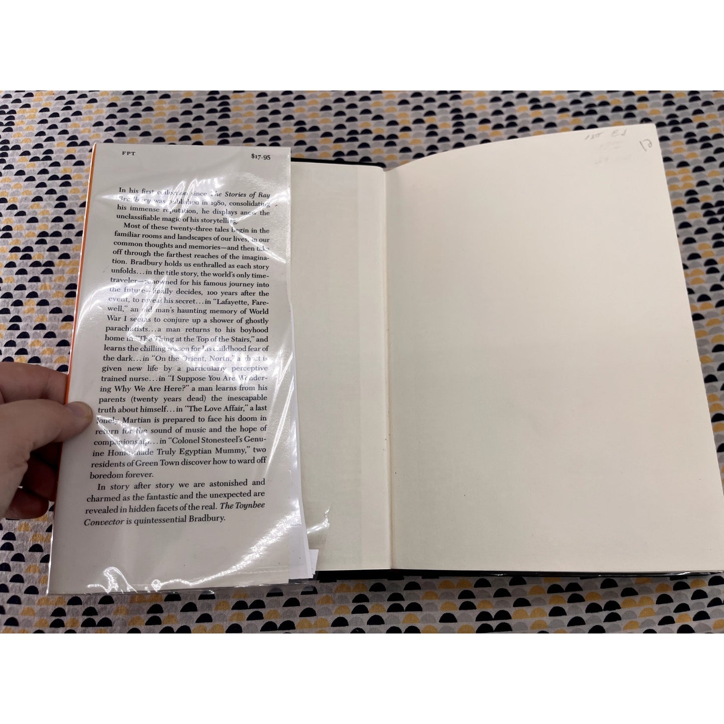 The Toynbee Convector - Ray Bradbury - Knopf Books - Hardcover  - 1st Edition