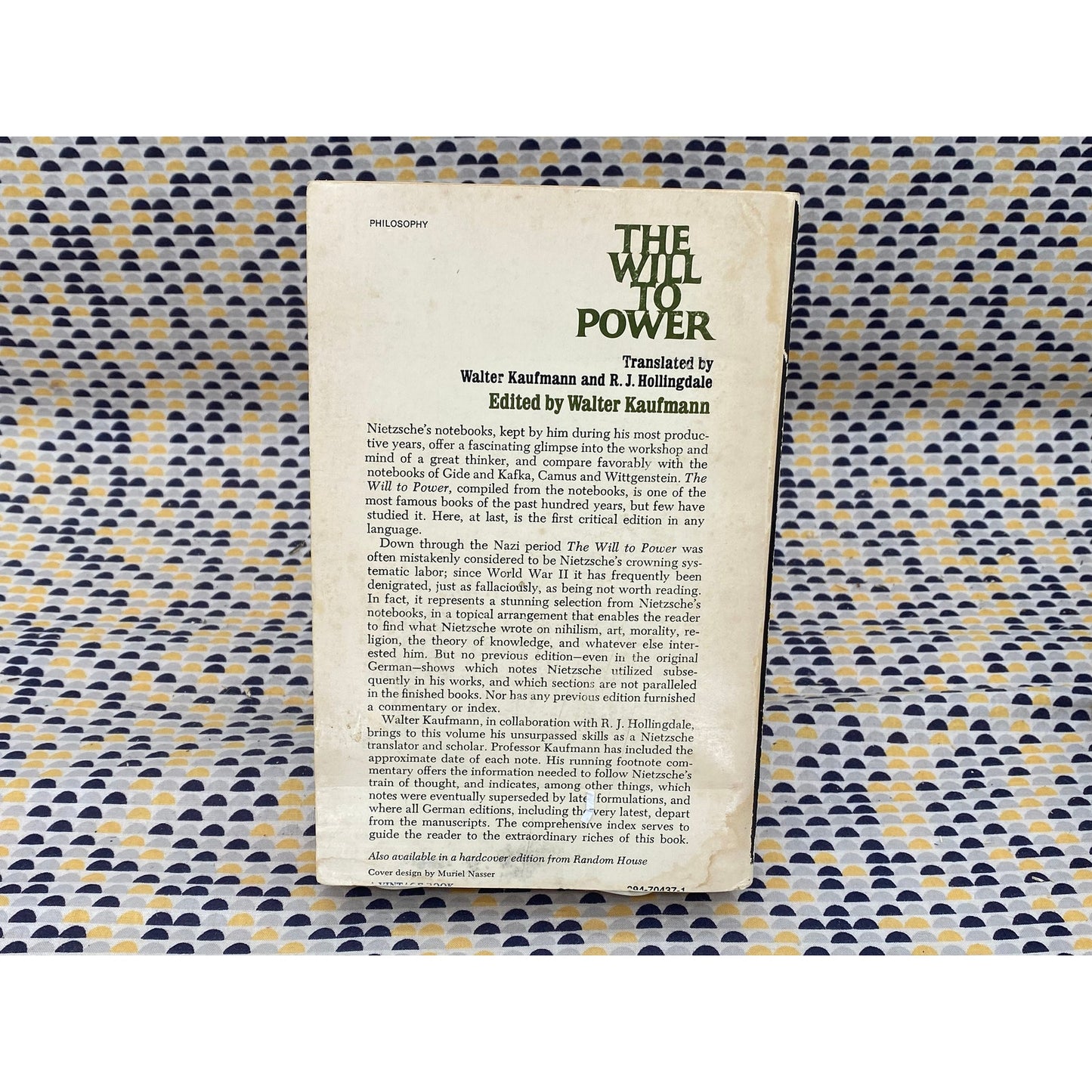 The Will To Power - Frederich Nietzsche -Walter Kaufmann - Vintage/Random House