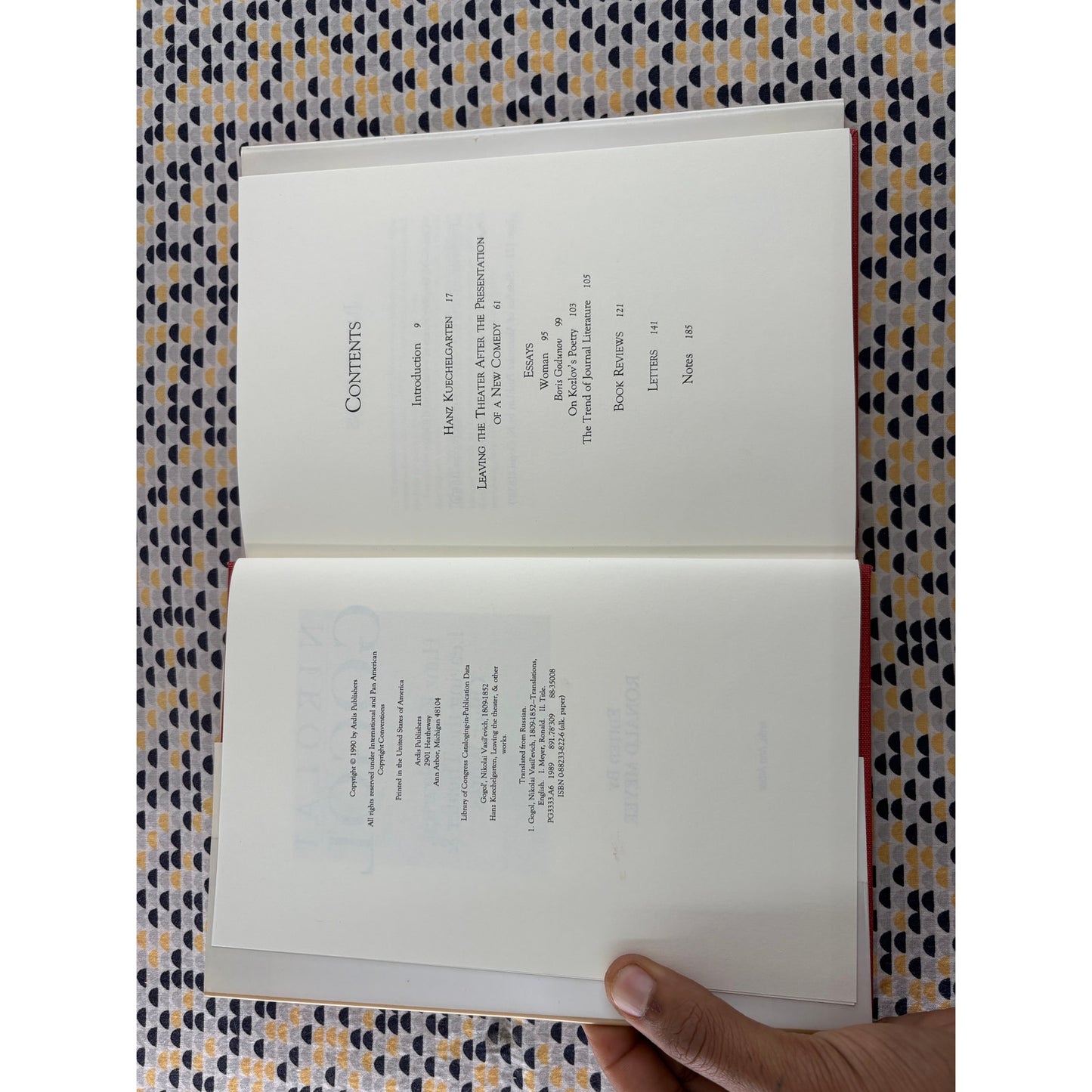 Nikolai Gogol - Hanz Kuechelgarten - Ardis - Hardcover