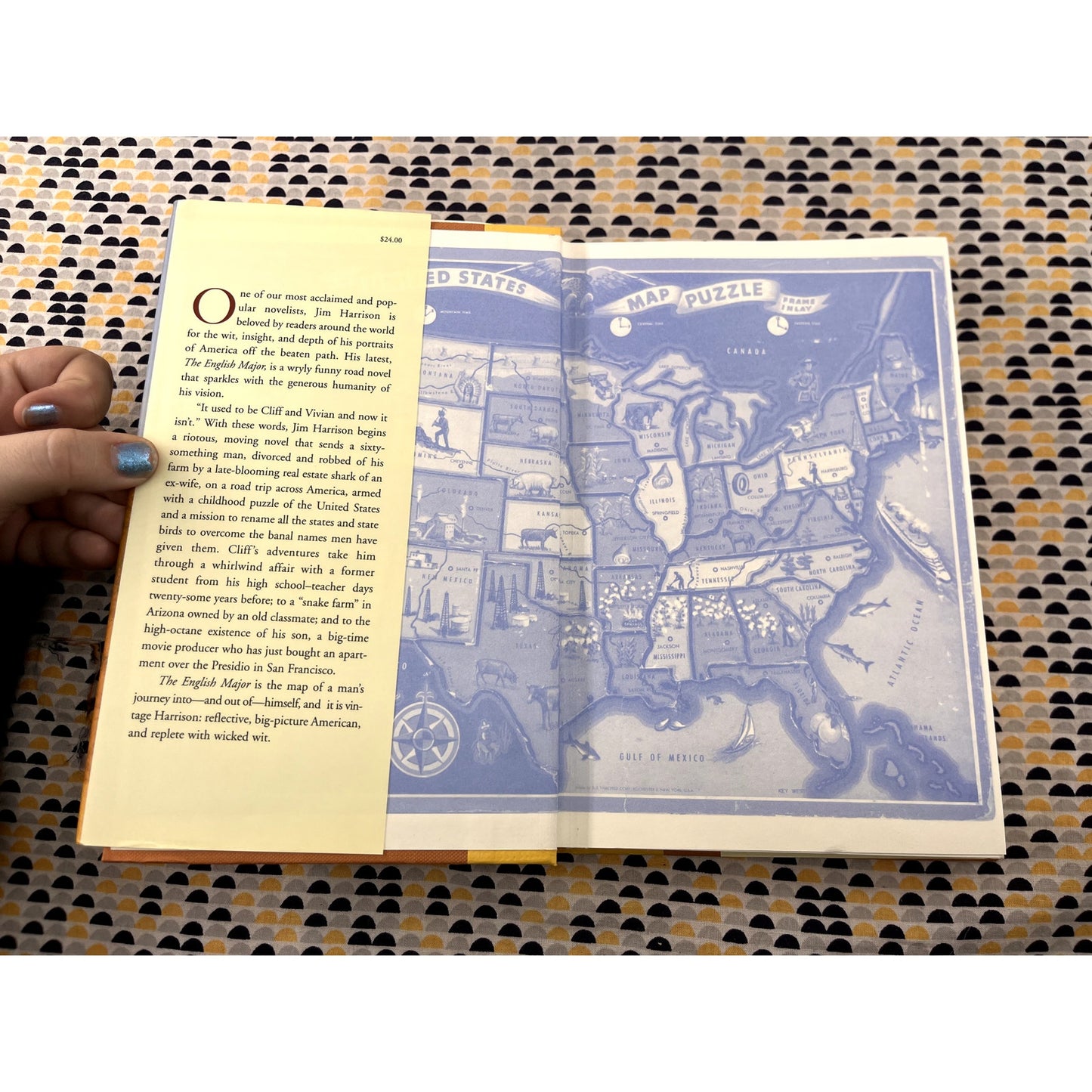 The English Major - Jim Harrison - Grove Press - Hardcover 1st Edition 1st Printing