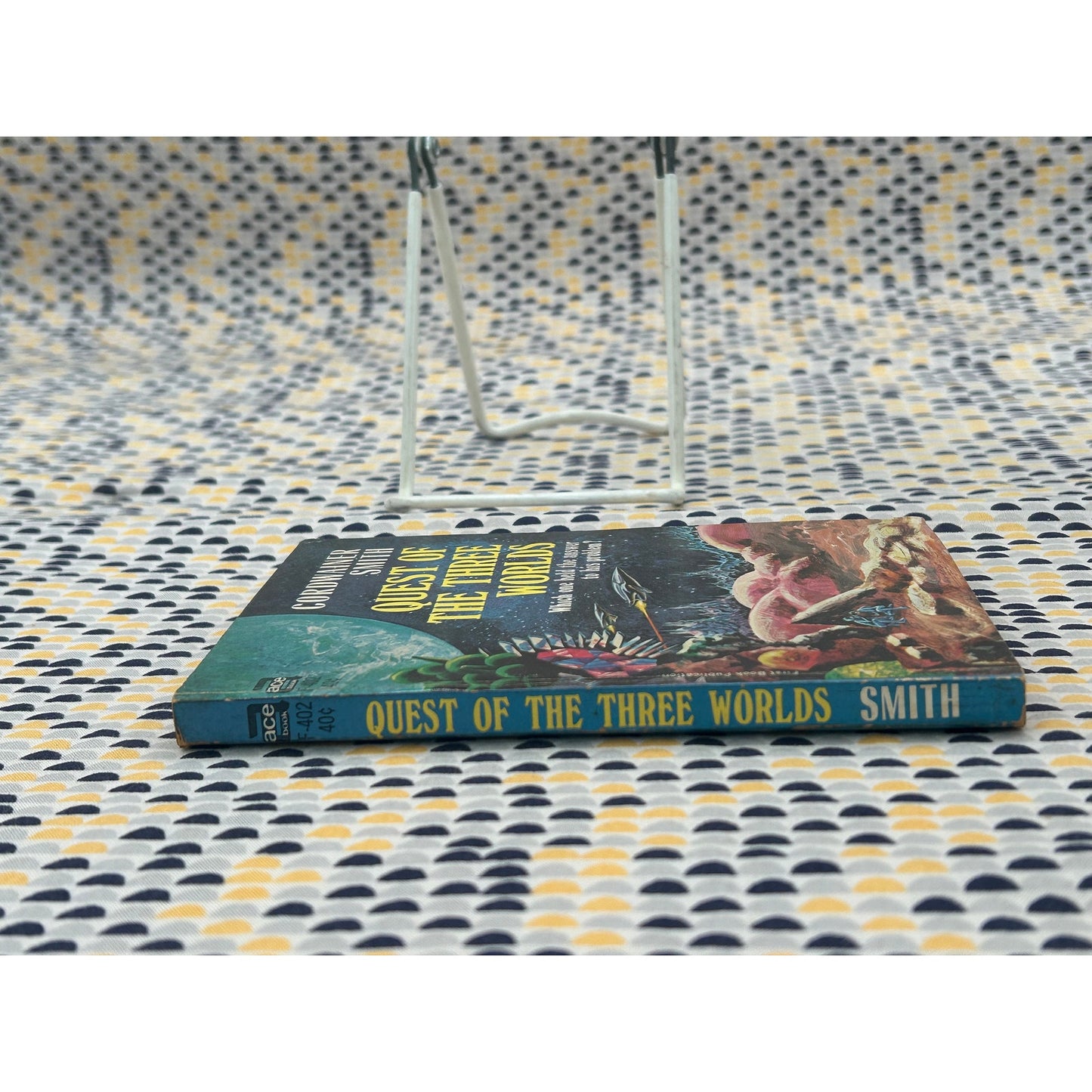Quest of Three Worlds - Cordwainer Smith - Gray Morrow Cover Art - Ace Science F