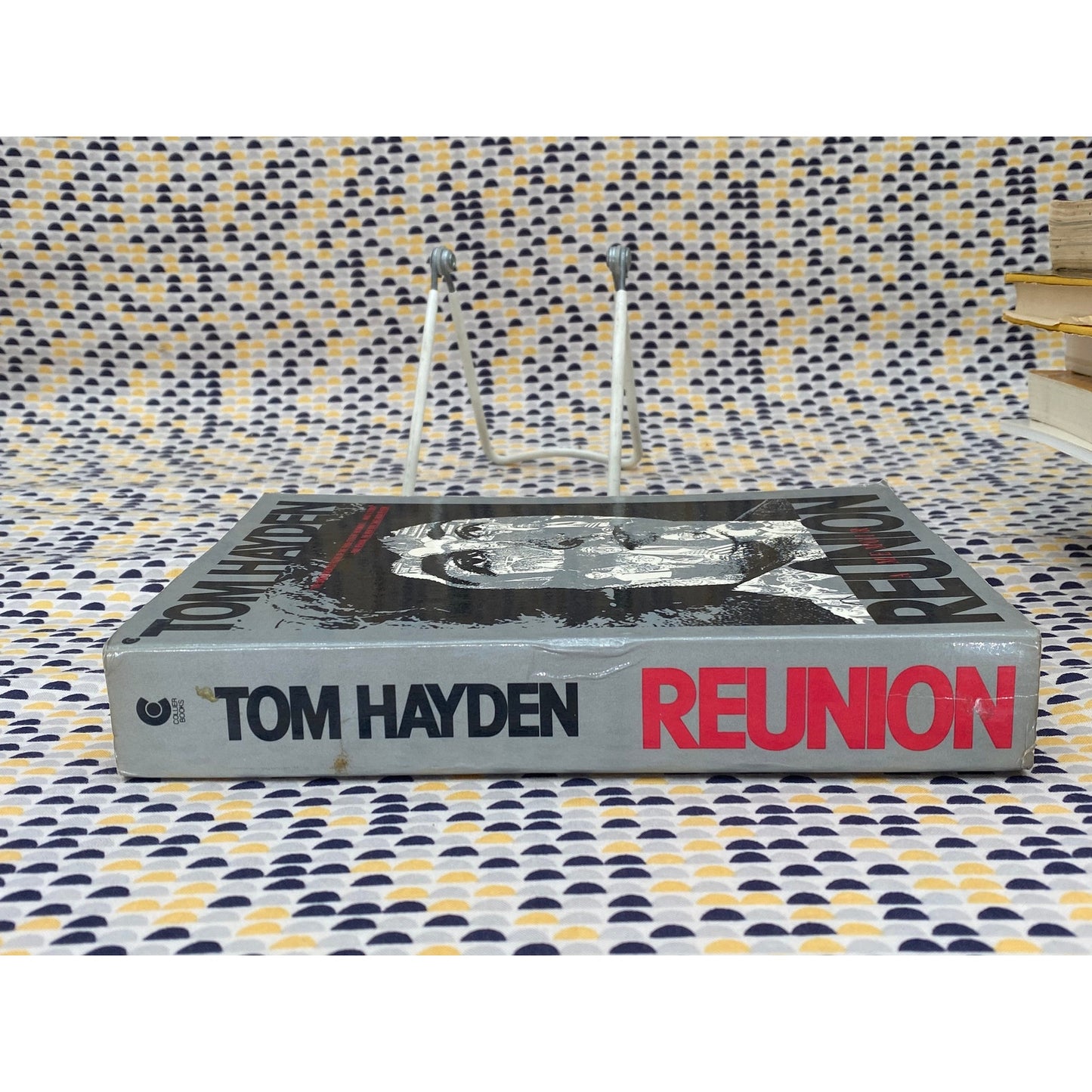 Reunion: A Memoir - Tom Hayden - Vintage Paperback - Collier/Macmillan Edition
