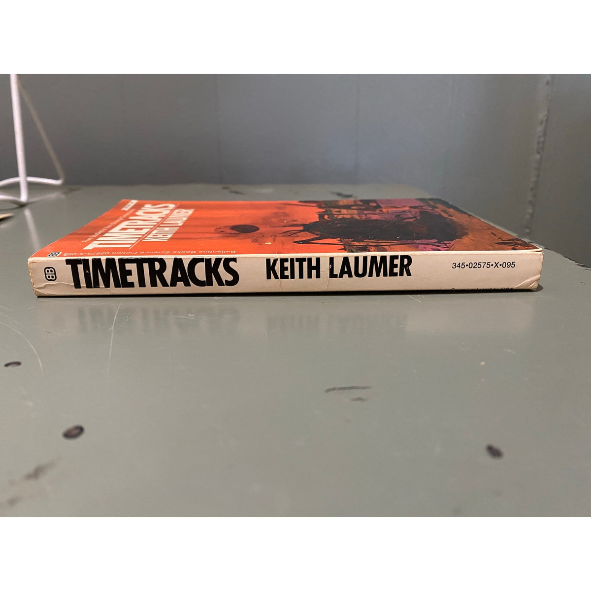 Timetracks - Keith Laumer - Ballantine Books SF - Vincent Di Fate cover - Paperback