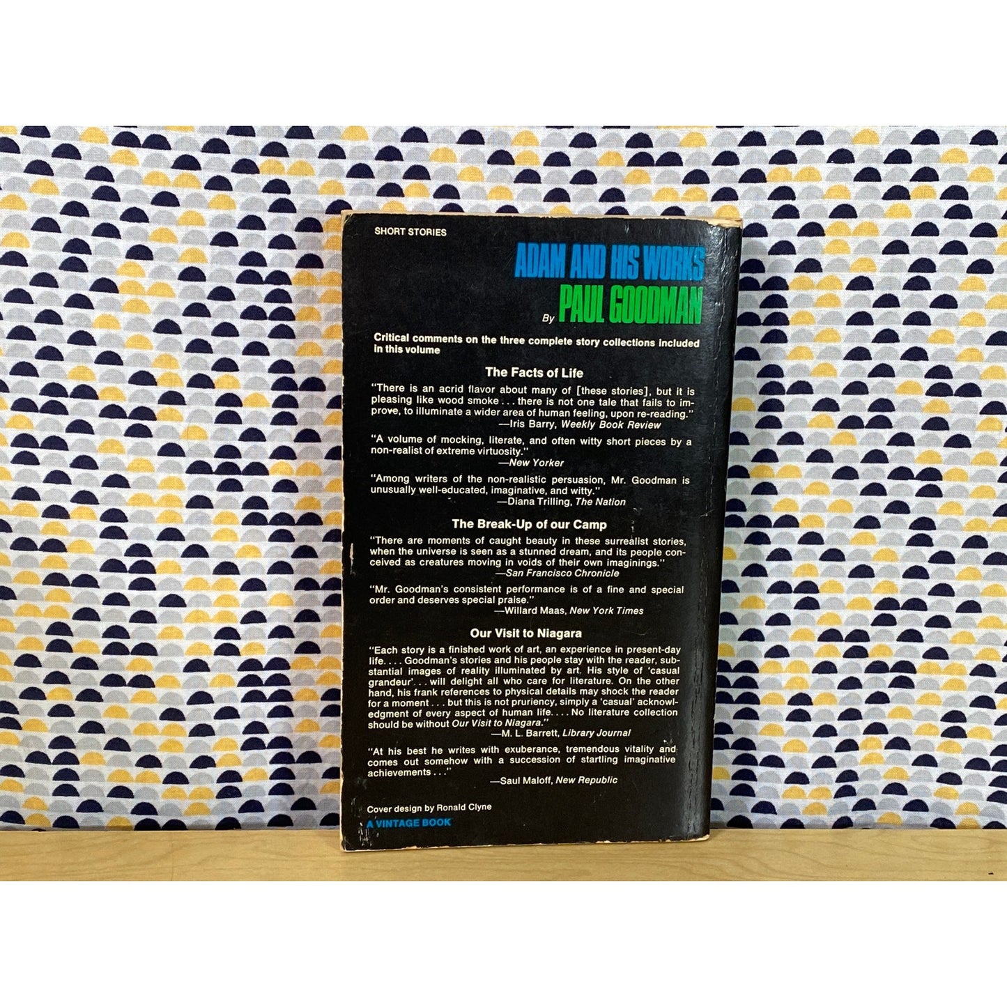 Adam and His Works - Collected Stories - Paul Goodman - Vintage Paperback Book