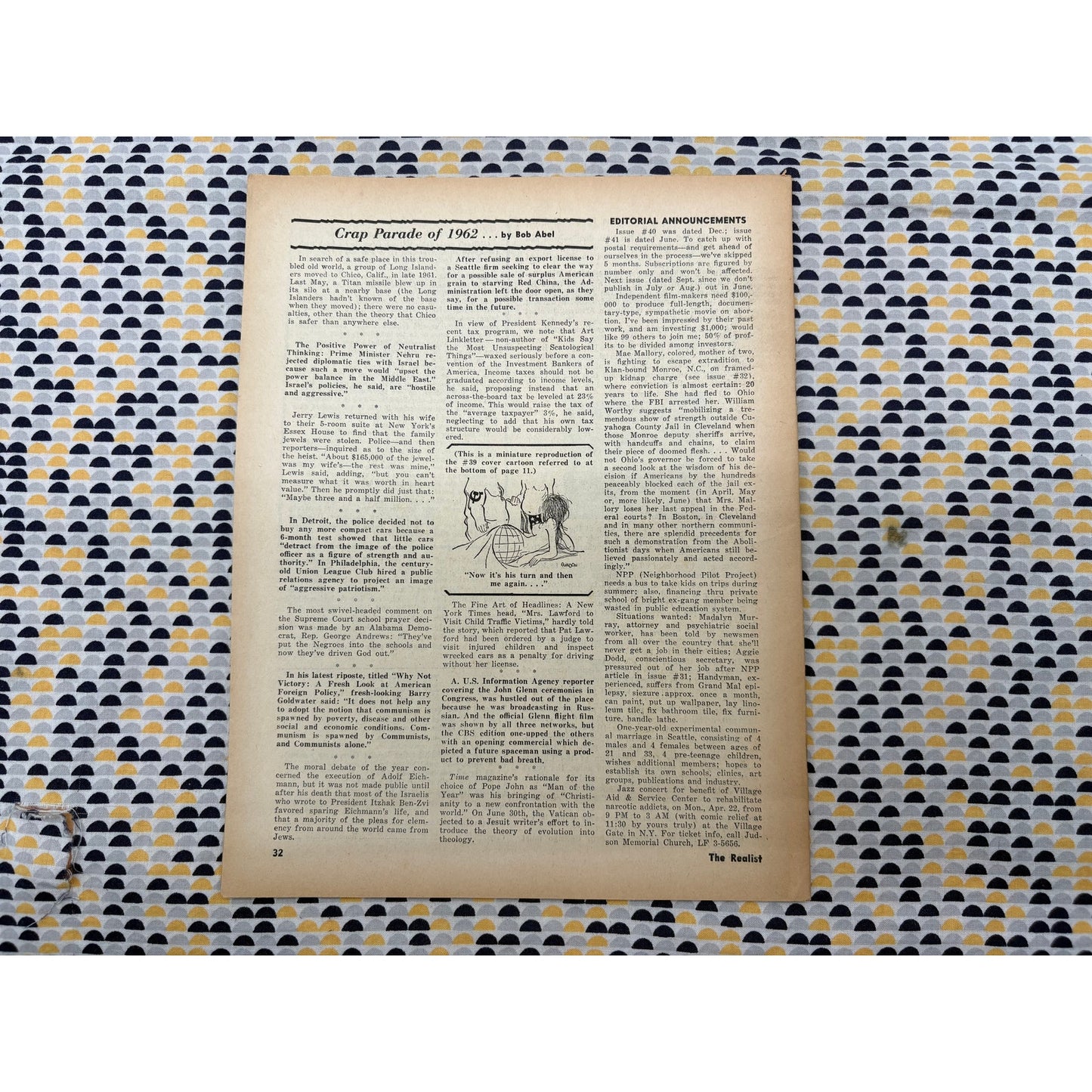 The Realist Magazine - Counterculture Newspaper - June 1963 - No. 41