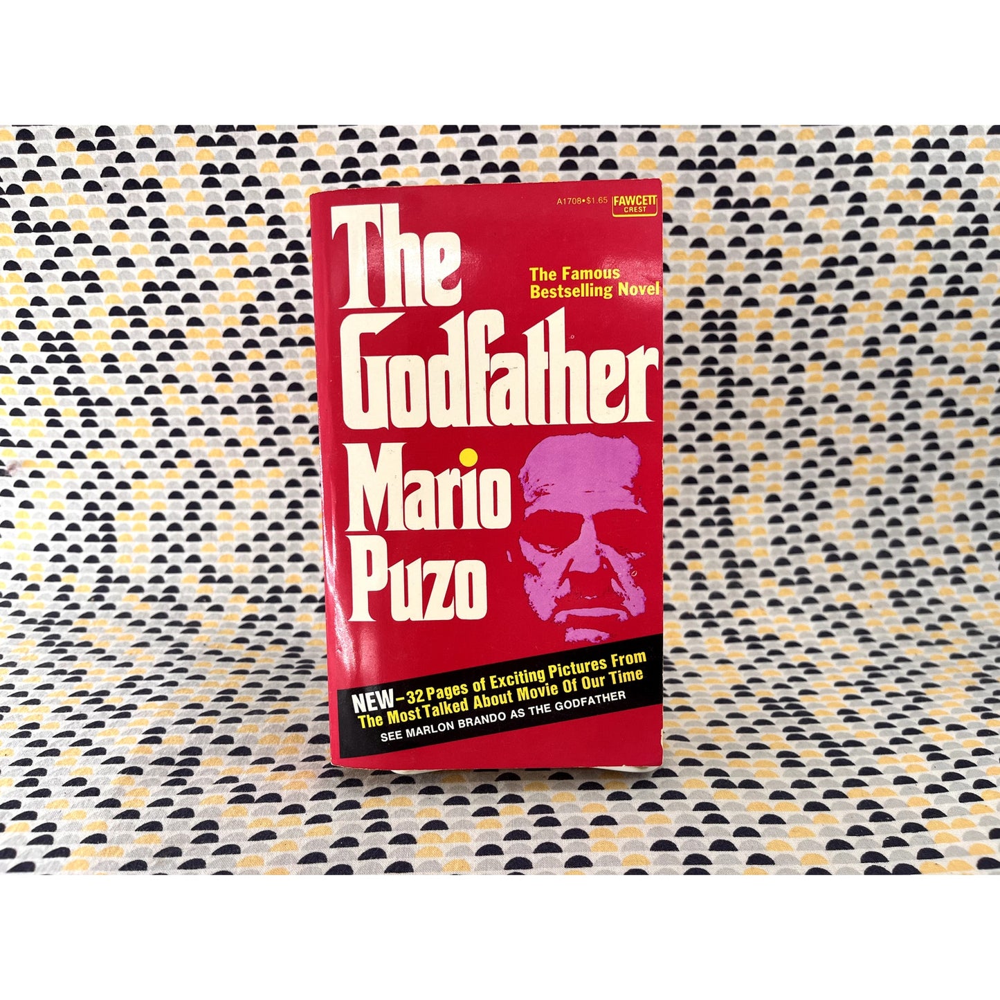 The Godfather - Mario Puzo - Vintage Paperback - Movie Tie-In - Fawcett Crest Edition