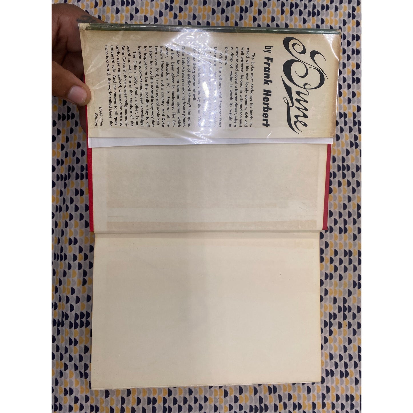 Dune - Frank Herbert - Chilton Publishing - Club Edition - 23P Gutter