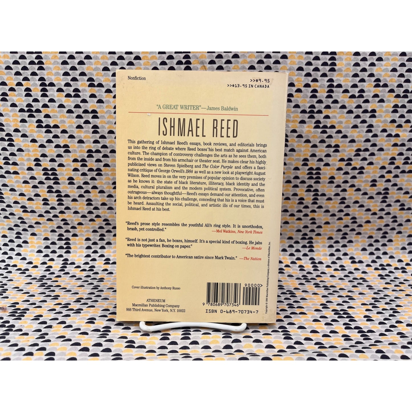 Writin' is Fightin' - Ishmael Reed - Antheneum Books - Paperback