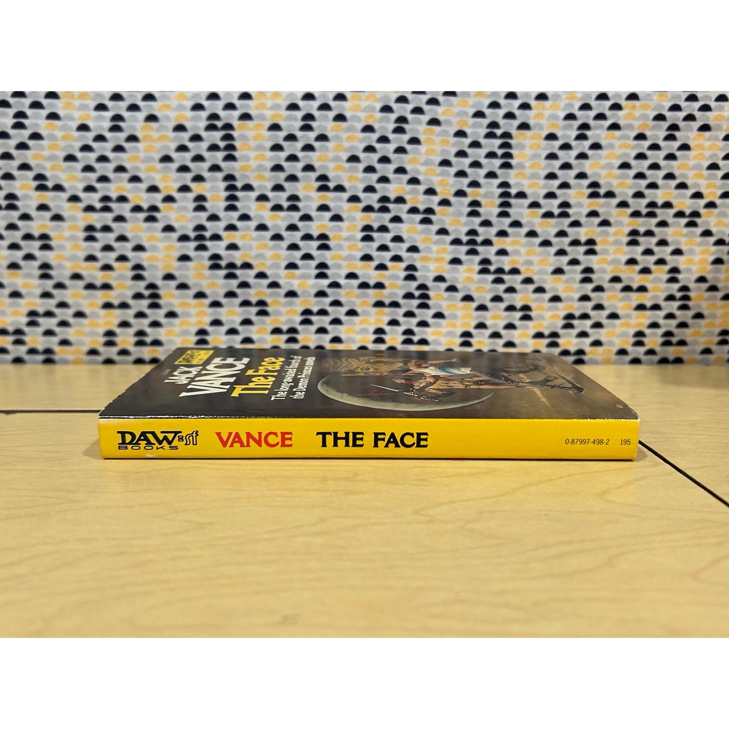 The Face - Jack Vance - Vintage Paperback Book - Daw Edition