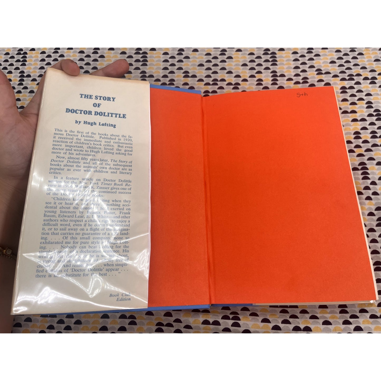 The Story of Doctor Dolittle - Hugh Lofting - Lippincot Books - Hardcover