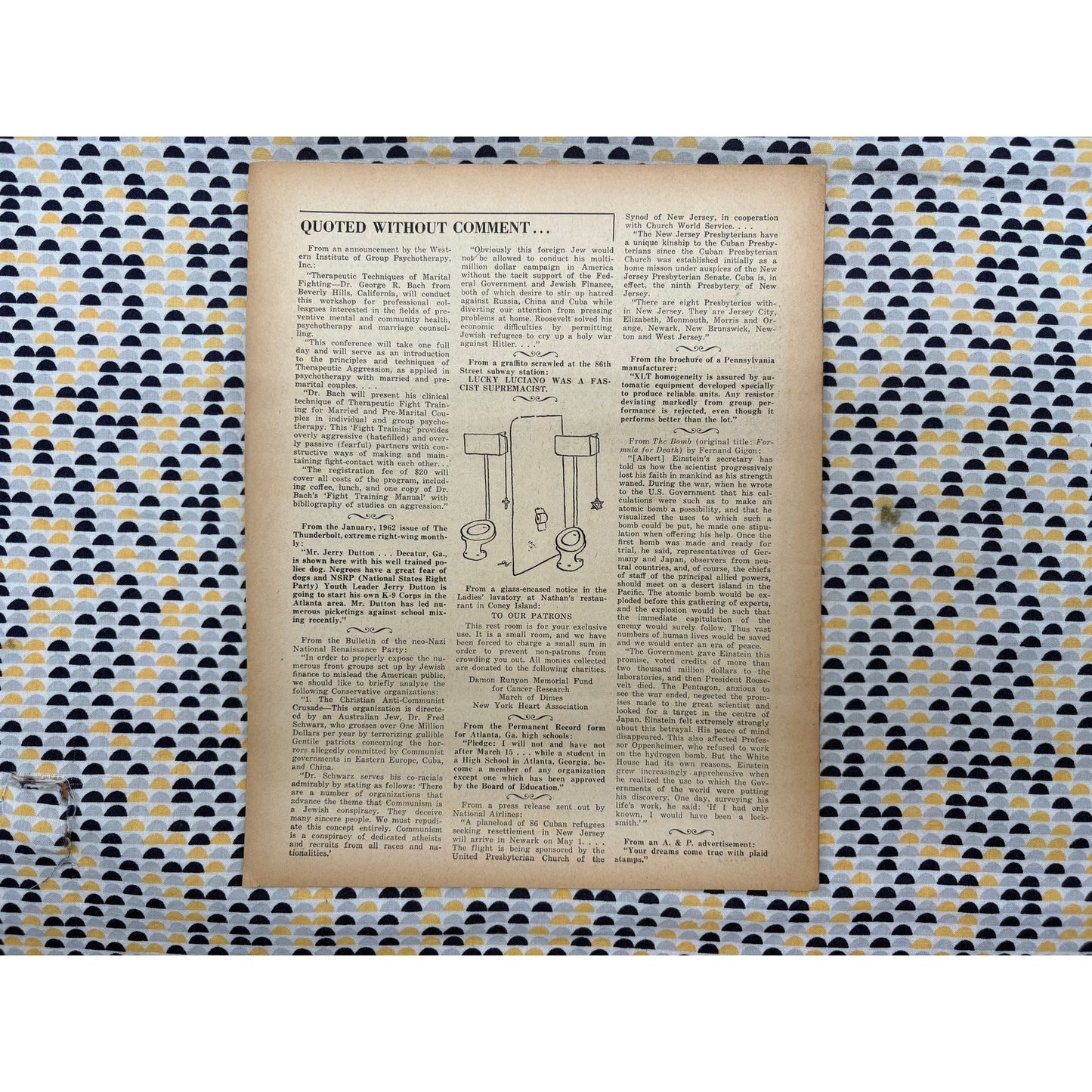 The Realist Magazine - Counterculture Newspaper - March 1962 - No. 32