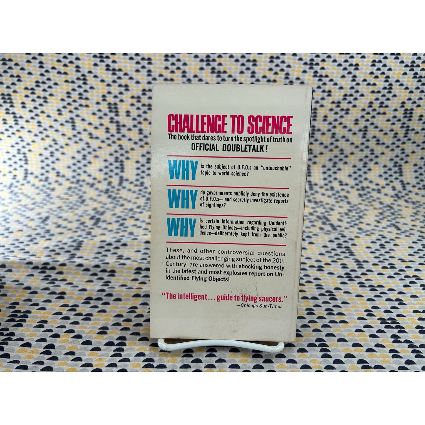 Challenge To Science - Jacques and Janine Vallee and Vallee - Vintage Paperback Book - Ace Edition