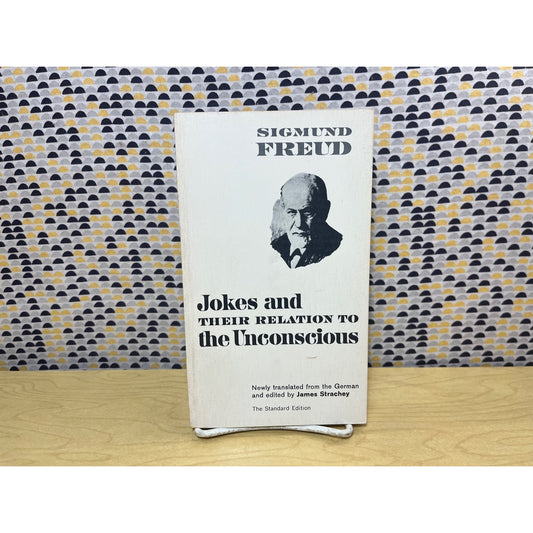 Jokes and Their Relation to the Unconscious - Sigmund Freud - Vintage Paperback Book - Norton College Edition