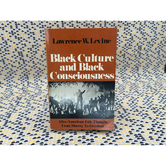 Black Culture And Black Consciousness - Lawrence W. Levine - Oxford Edition