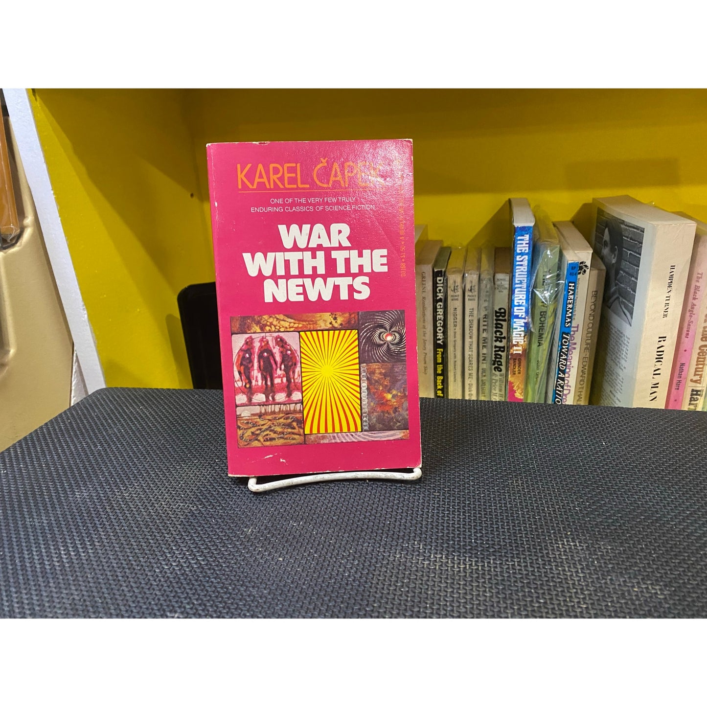 War With the Newts - Karel Capek - Vintage Paperback Book - Berkley Edition