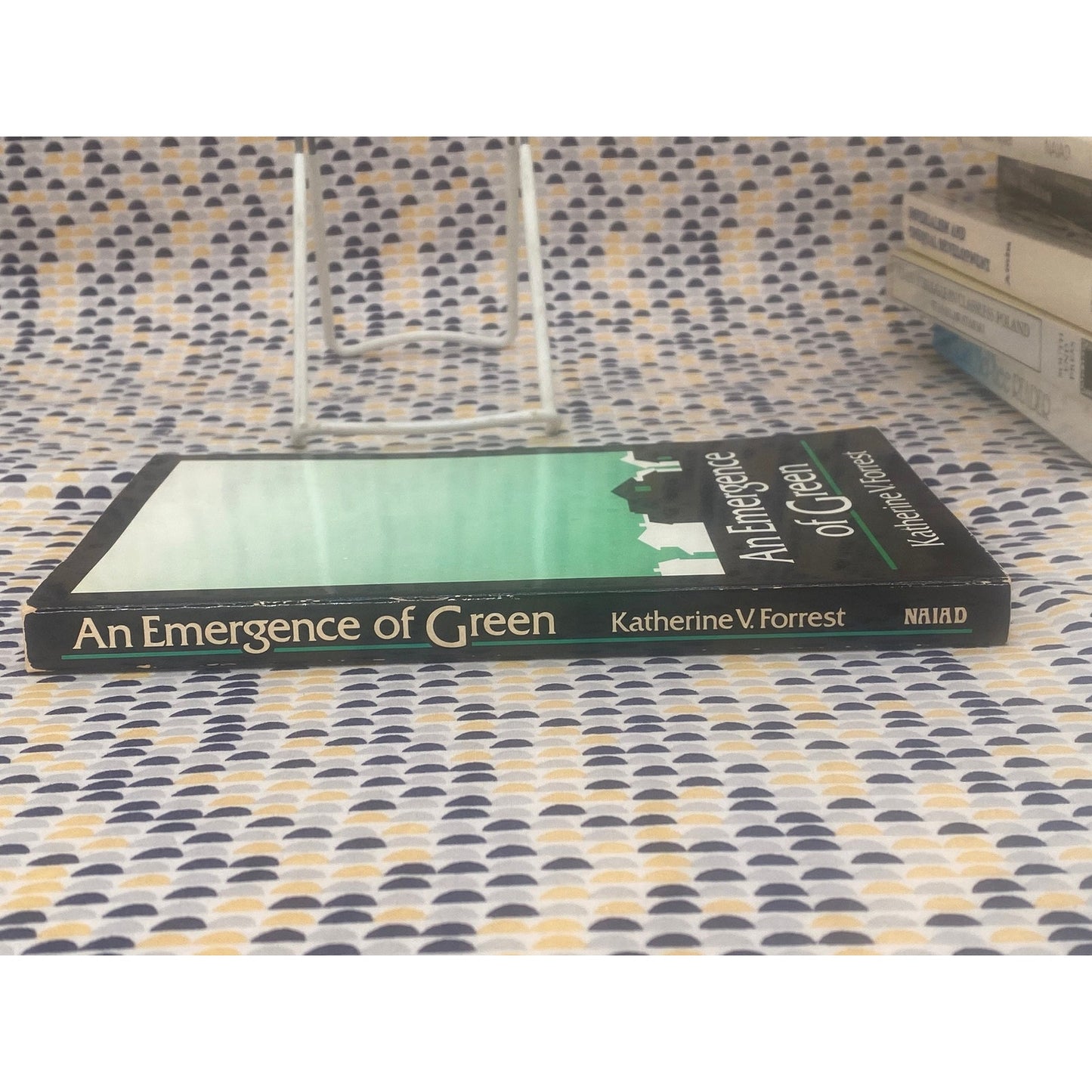 An Emergence Of Green - Katherine V. Forrest - Vintage Paperback Book - The Naiad Press, Inc. Edition