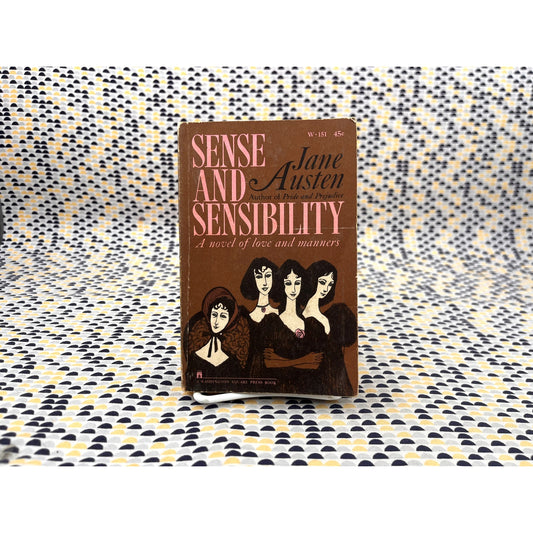 Sense and Sensibility - Jane Austen - Washington Square Press - Paperback