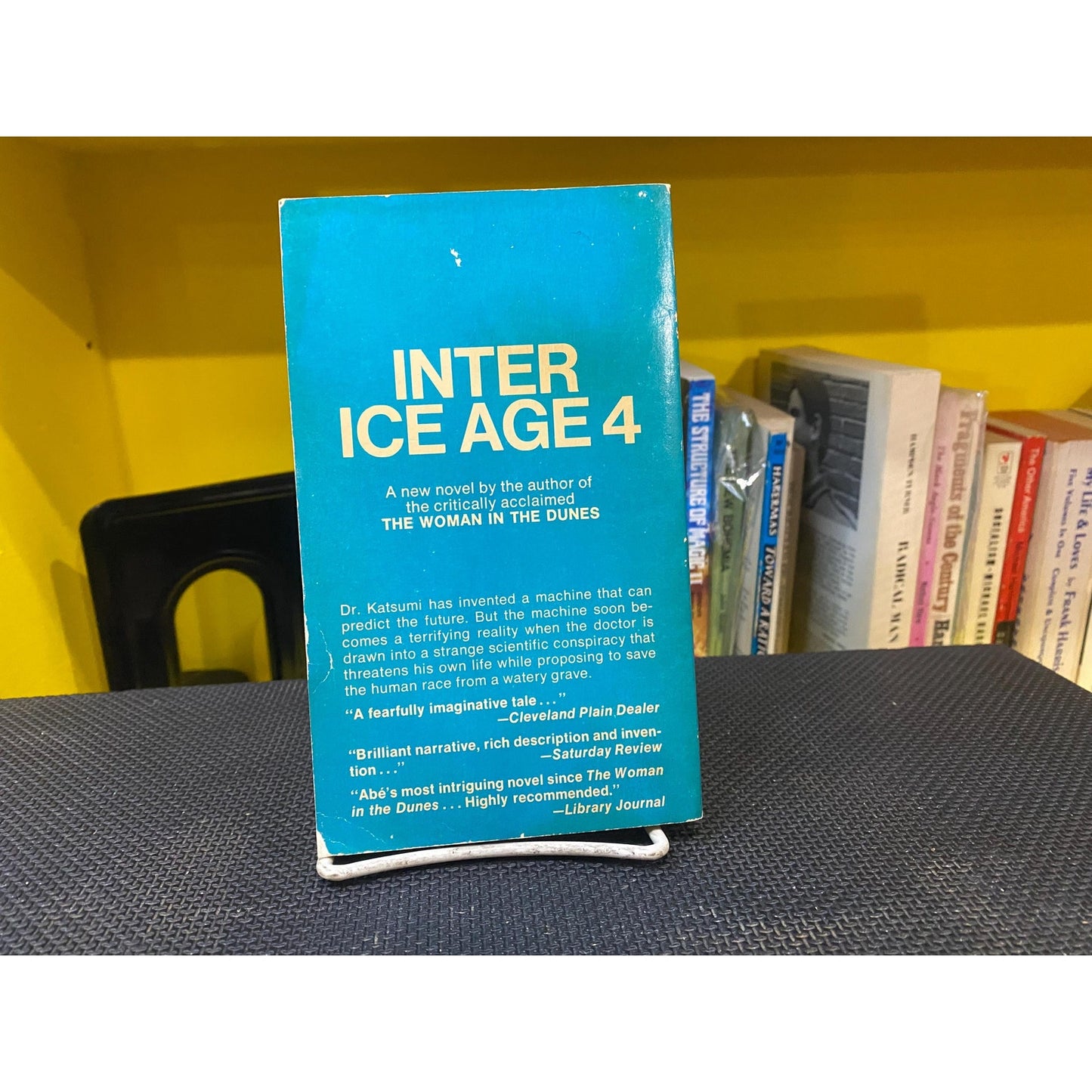 Kobo Abe - Inter Ice Age 4 - Vintage Paperback Book - Berkley 1st Paperback Edition