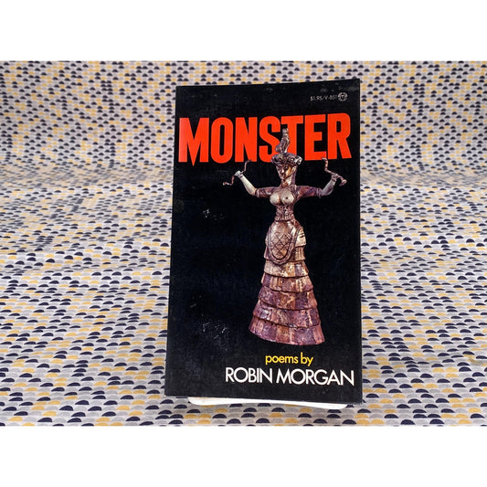 Monster - Poems by Robin Morgan - Vintage Paperback Book