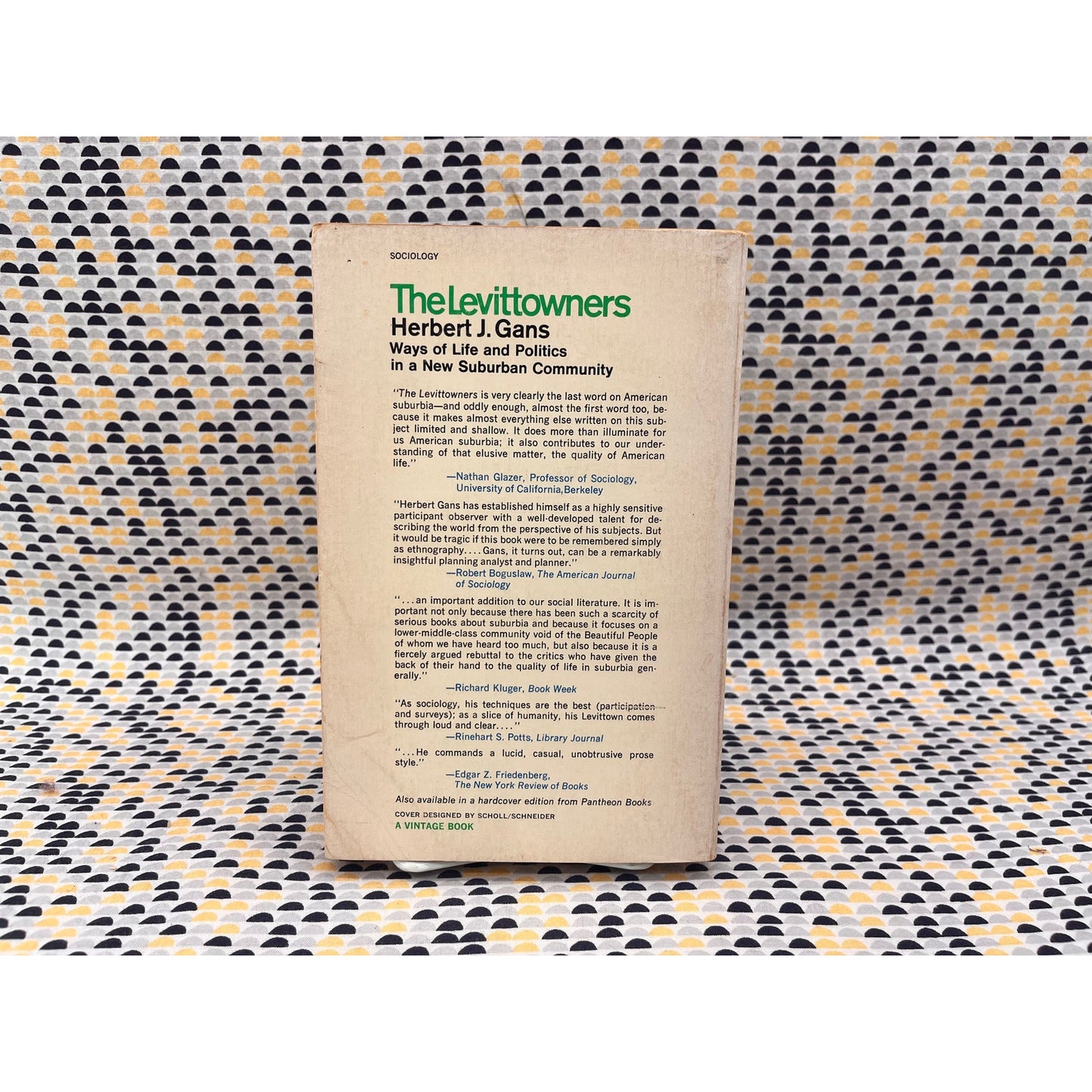 The Levittowners - Herbert J. Gans - Vintage Books - Paperback