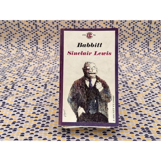 Babbit - Sinclair Lewis - Vintage Paperback Book - Signet Edition