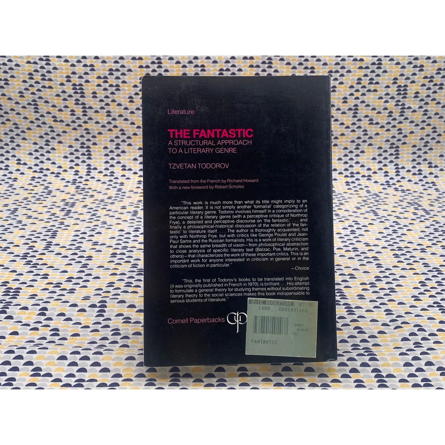 The Fantastic - Tzvetan Todorov - Cornell Paperbacks - Paperback