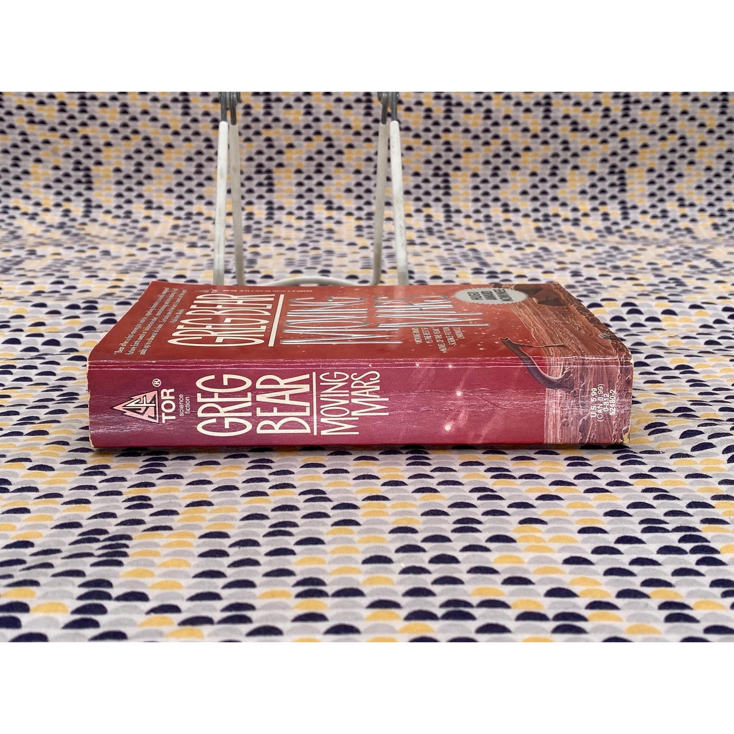 Moving Mars - Greg Bear - Vintage Paperback Book - Tor Edition