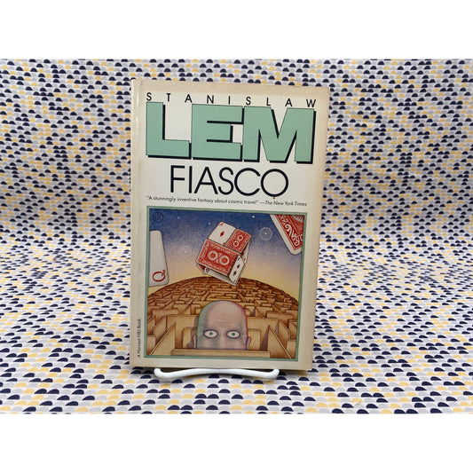 Fiasco - Stanislaw Lem  - Vintage Paperback Book  - Harvest Edition