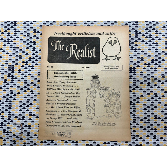 The Realist Magazine - Counterculture Newspaper - May 1964 - No. 50
