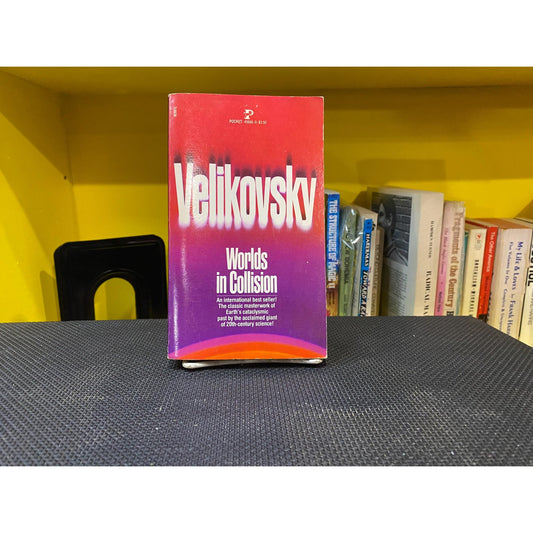 Worlds In Collision - Immanuel Velikovsky - Vintage Paperback Book