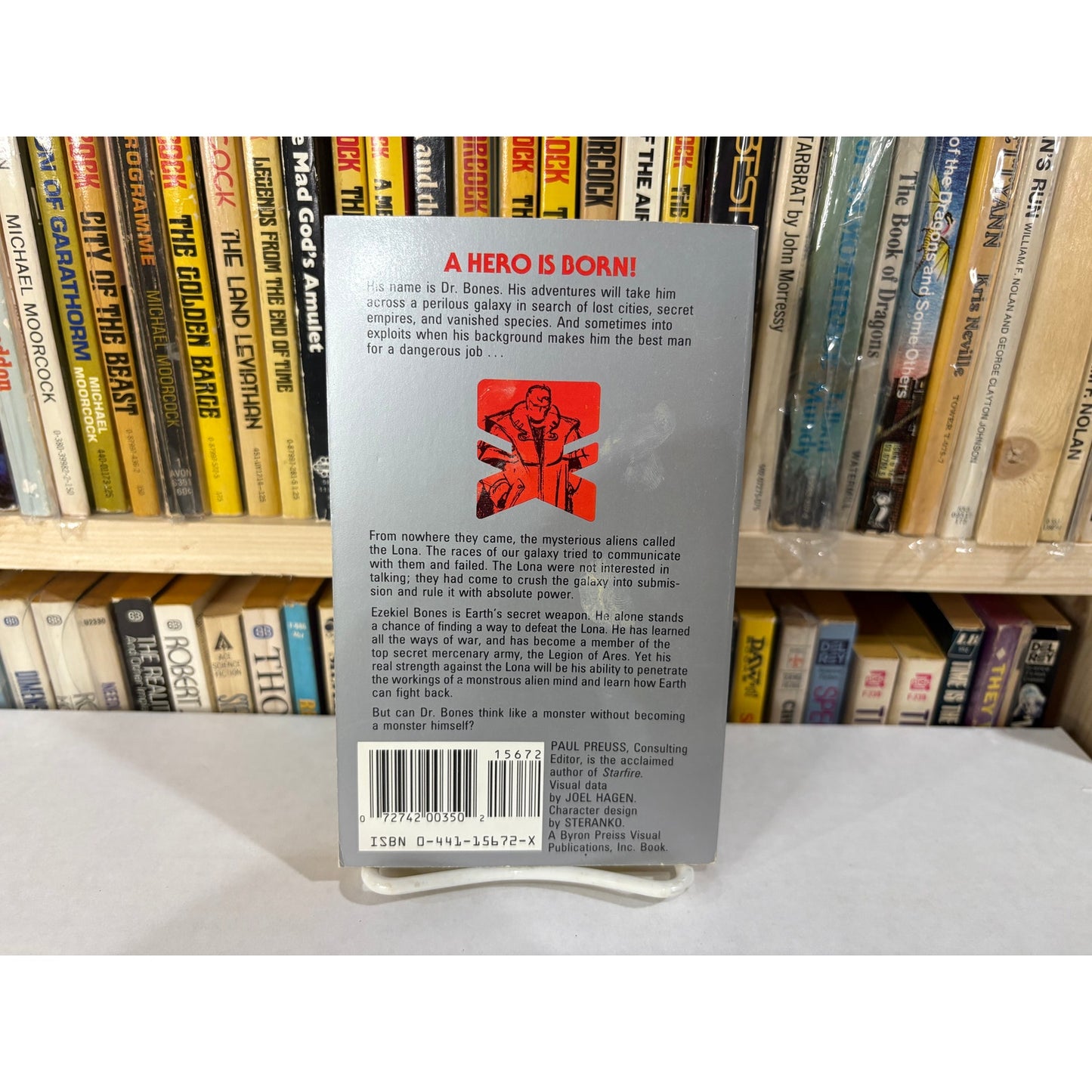 Dr Bones The Secret Of The Lona - Stephen Leigh - Ace - Paperback