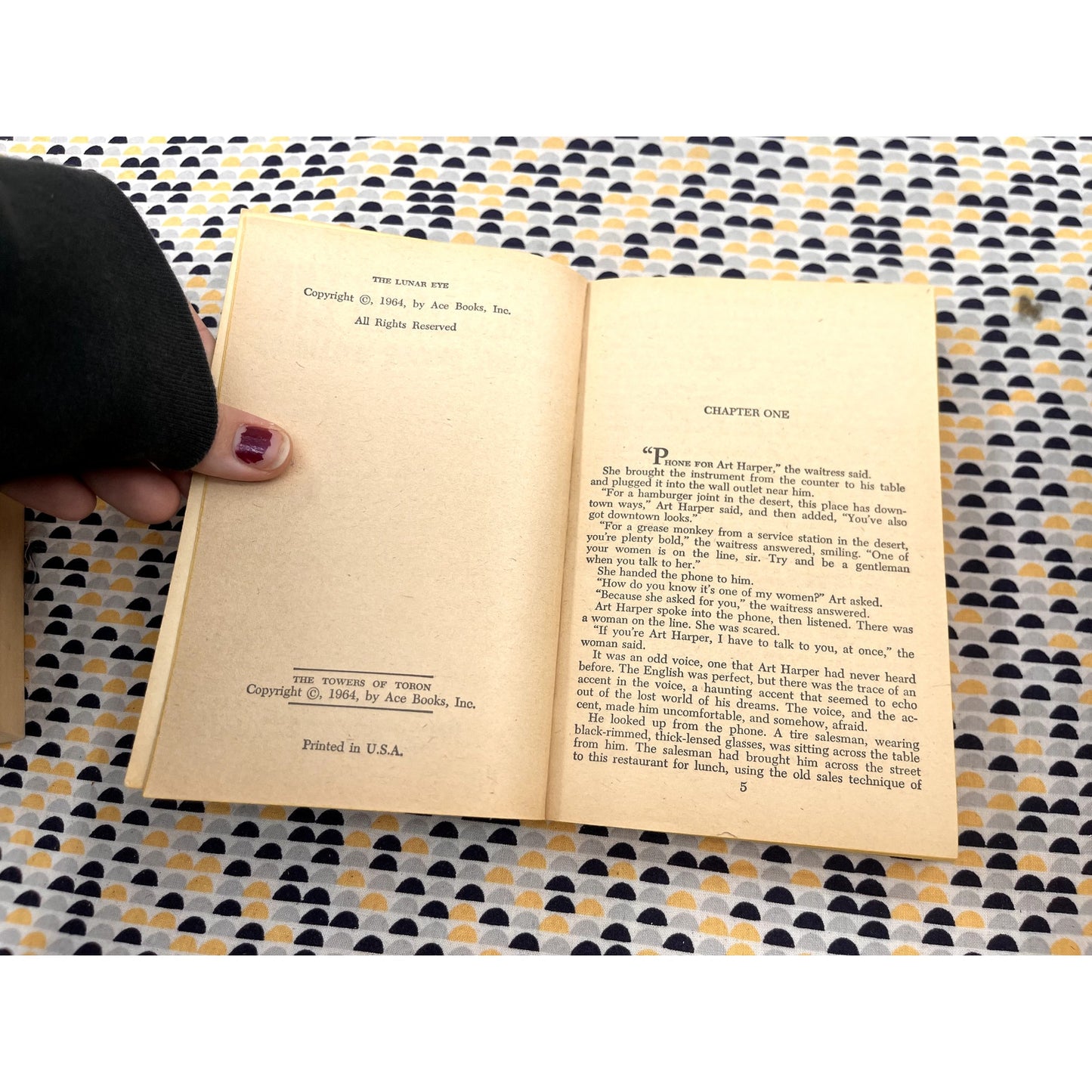 The Towers of Toron - Samuel R. Delany / The Lunar Eye - Robert Moore Williams - Ace Double - Paperback