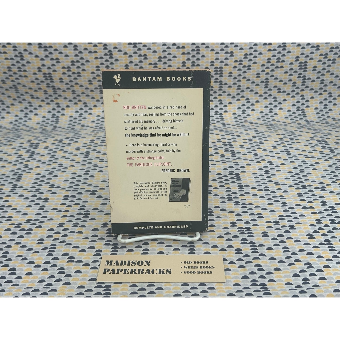 We All Killed Grandma - Fredric Brown - Bantam - Paperback