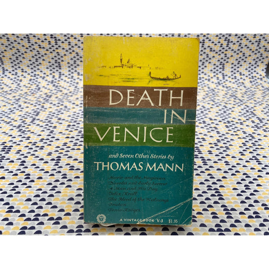 Death in Venice and 7 Other Stories - Thomas Mann - Vintage Paperback