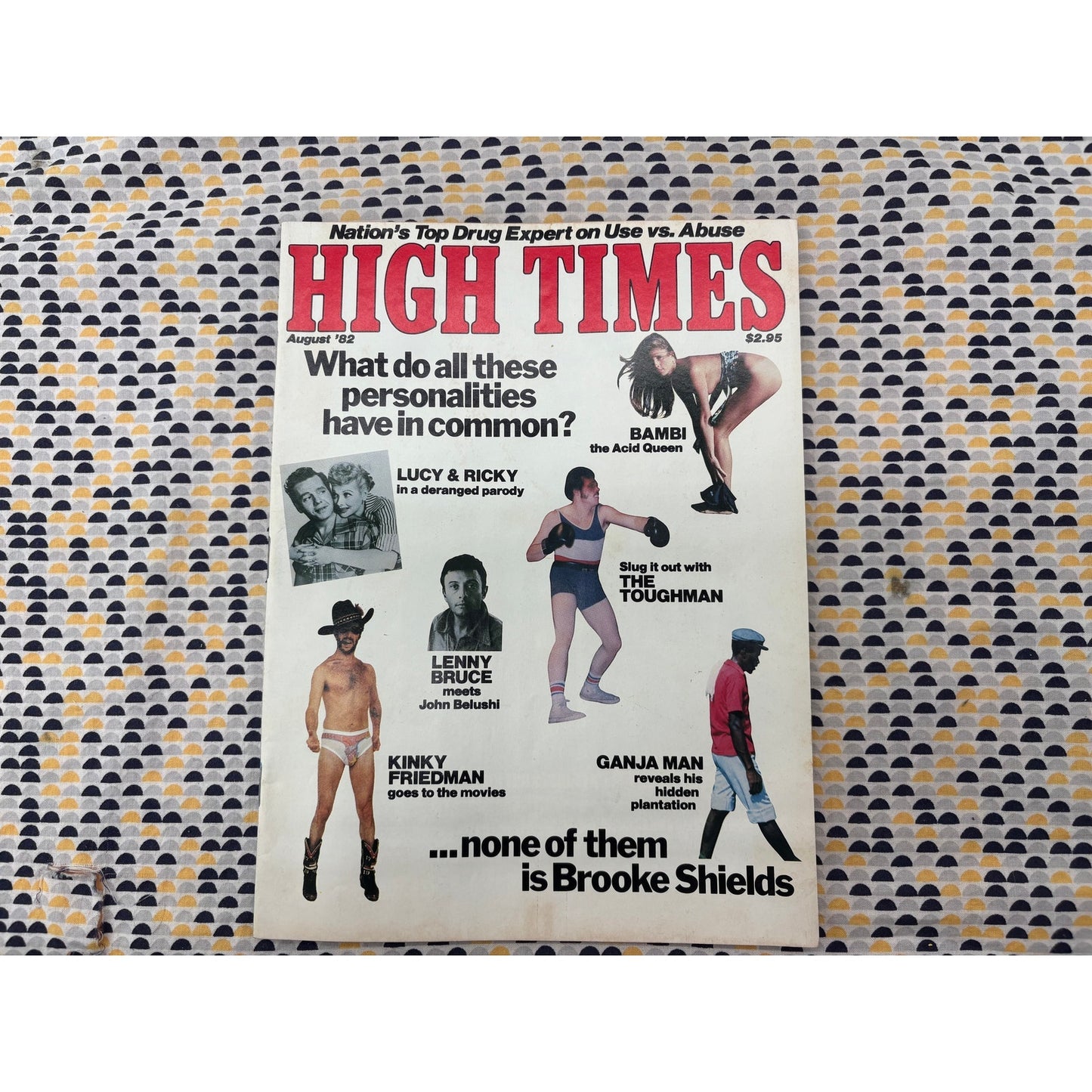 High Times Magazine - Vintage Drug Culture - August 1982
