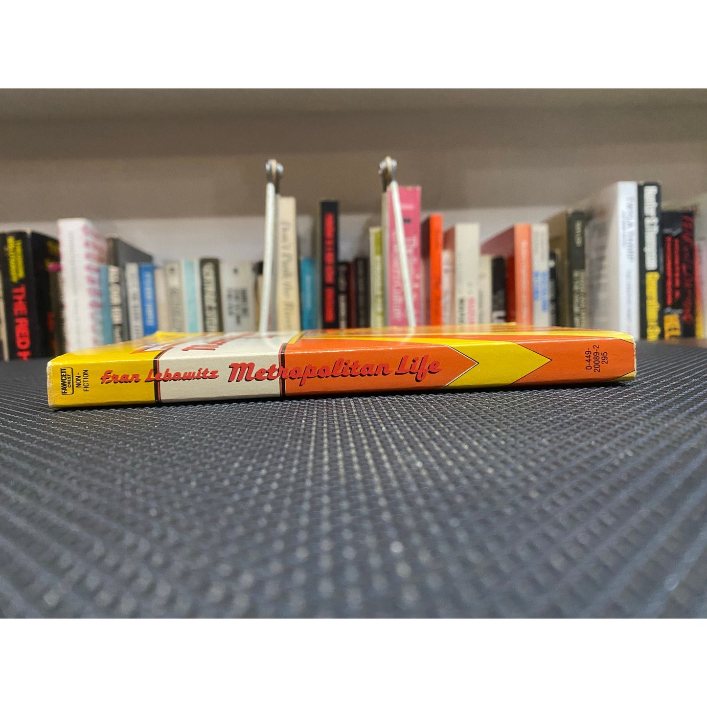 Metropolitan Life - Fran Lebowitz - Vintage Paperback Book - Fawcett Crest Edition