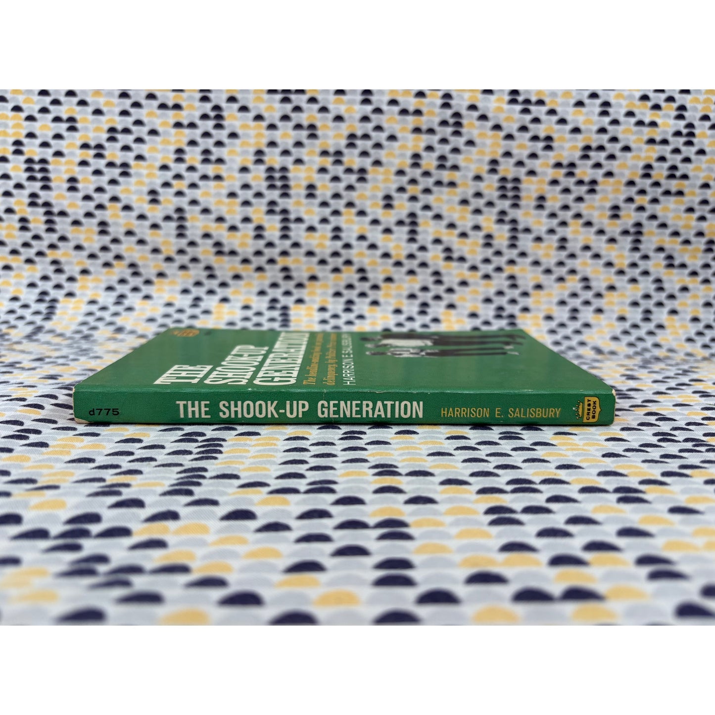 The Shook-Up Generation - Harrison Salisbury - juvenile delinquency - Vintage Paperback Book - 35 Cent Books Edition