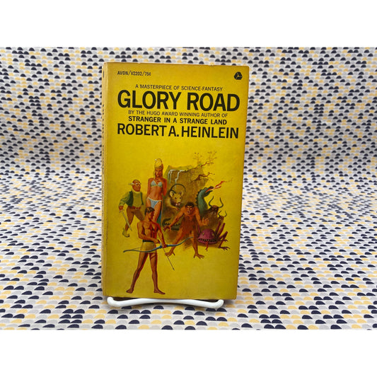 Glory Road - Robert A. Heinlein - Vintage Paperback Book - Avon Edition