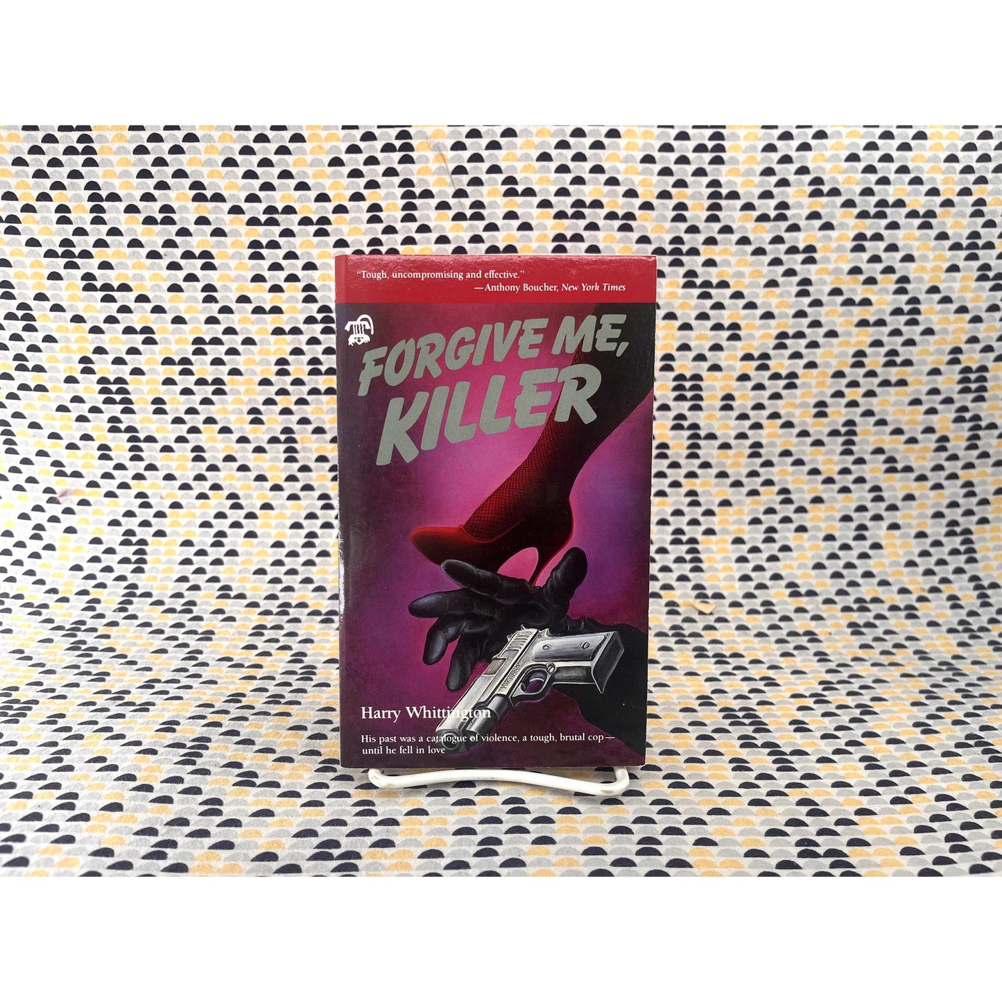 Forgive Me, Killer - Harry Whittington -Vintage Paperback - Black Lizard Edition