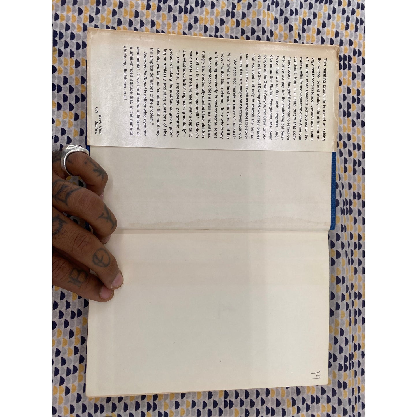 America The Raped - Gene Marine - Simon & Schuster - Hardcover