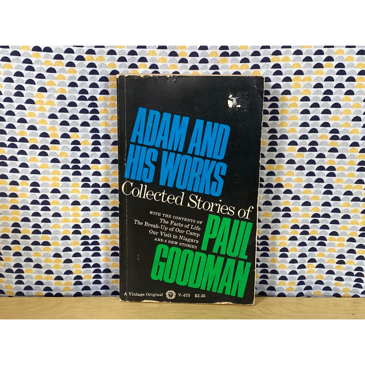 Adam and His Works - Collected Stories - Paul Goodman - Vintage Paperback Book