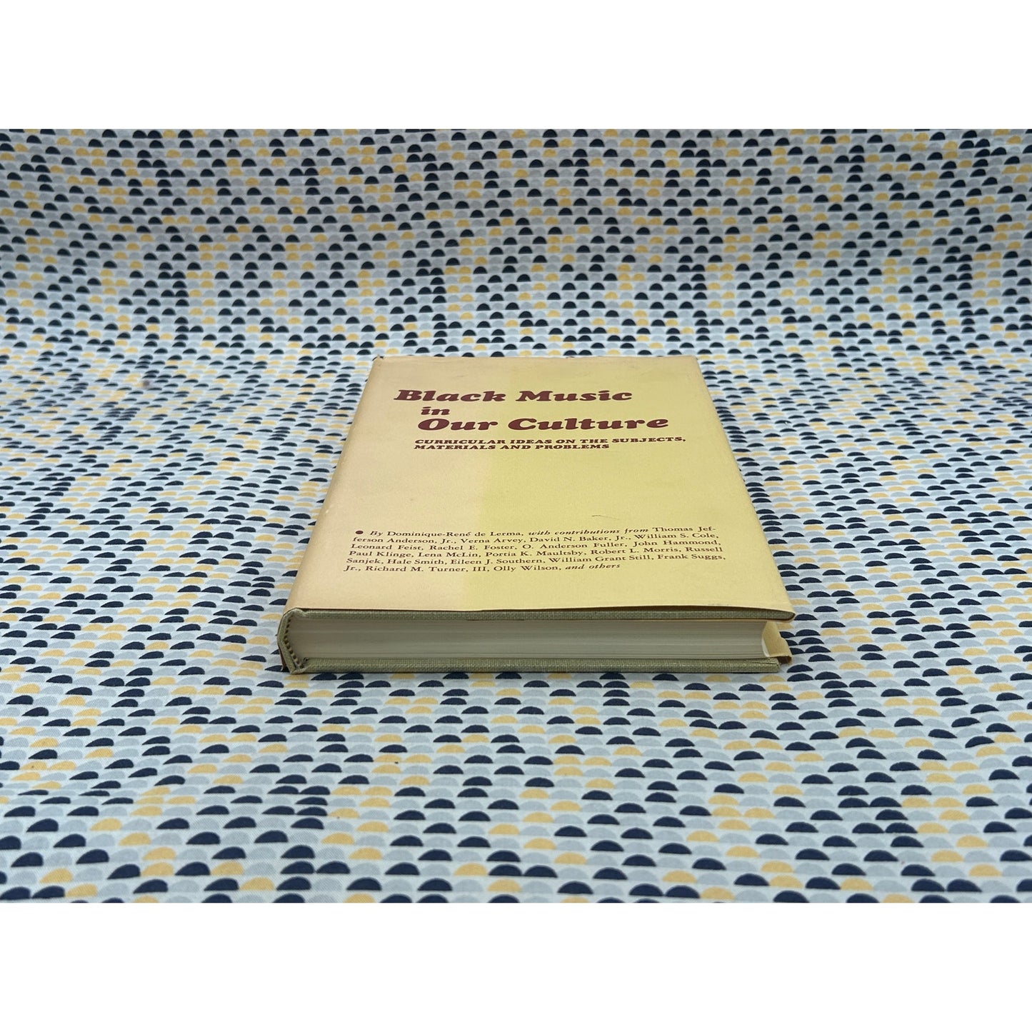 Black Music In Our Culture - Dominique Rene de Lerma - Kent State University Press - Hardcover